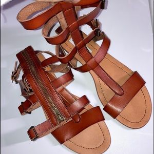 Steve Madden Leather Gladiator Sandals